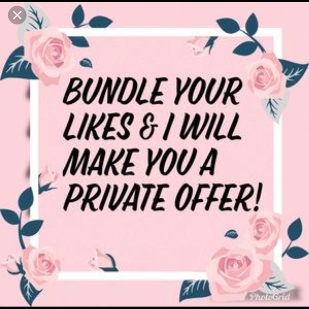 🌺bundle your likes and save 💰